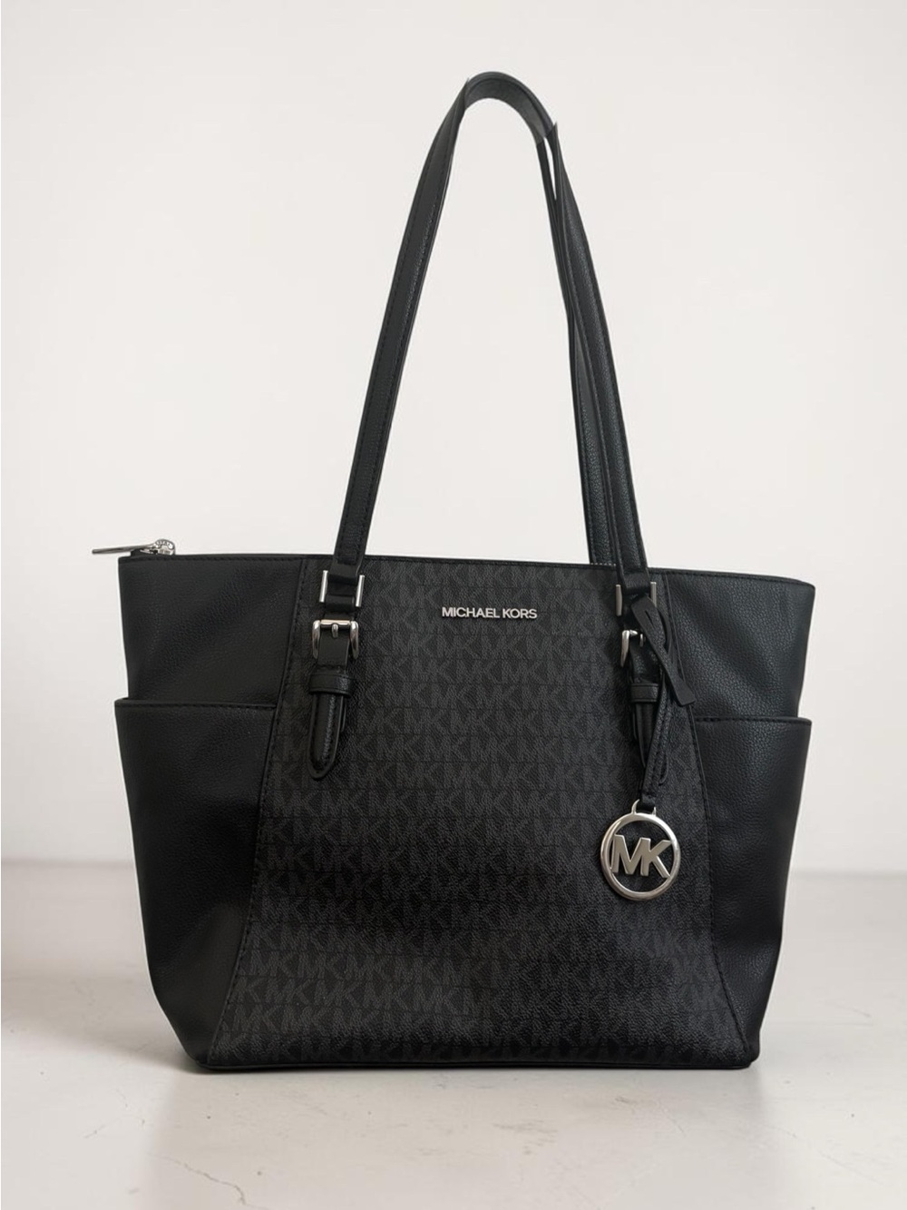 Brand new, never used Michael Kors Black Signature Tote Bag